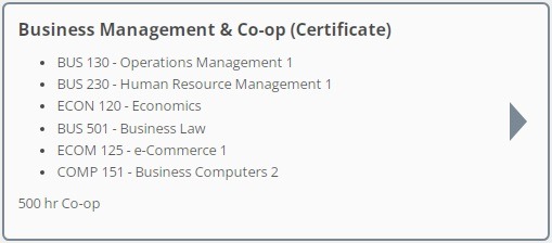 Business Administration (Certificate)