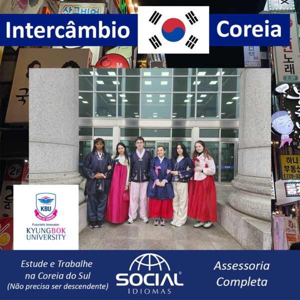 intercâmbio na coreia do sul